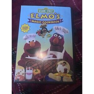 Sesame Street Elmo’s Magic Cookbook (DVD, 2004) Emeril Lagasse Heather Headley